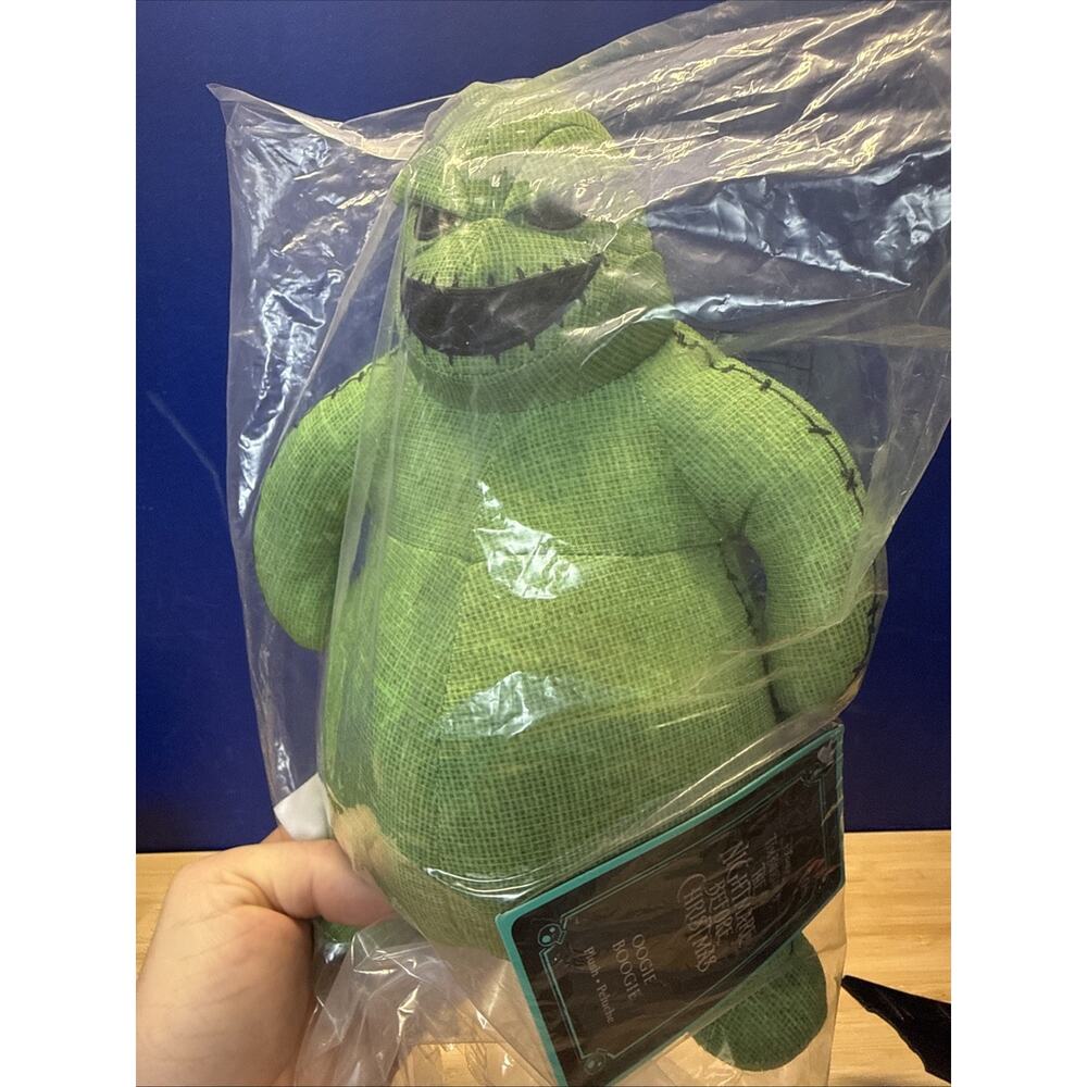 Disney Parks Nightmare Before Christmas Oogie Boogie 11" Green Plush NEW w/ TAG